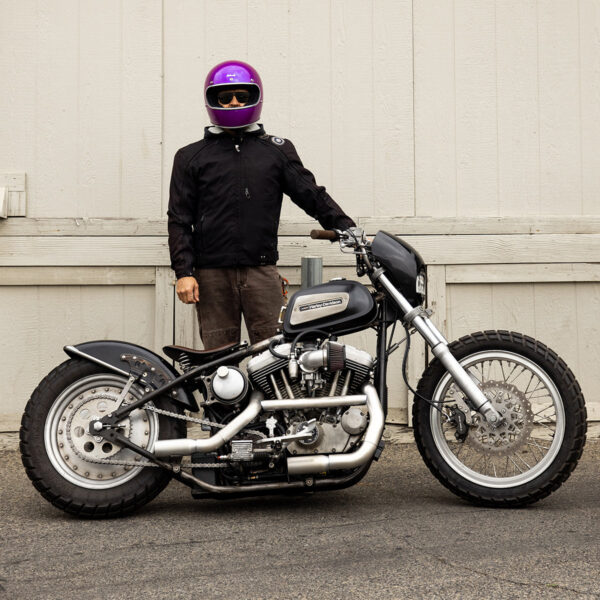 Casco Vintage Biltwell GRINGO ( ECE 22.06) - Metallic Grape