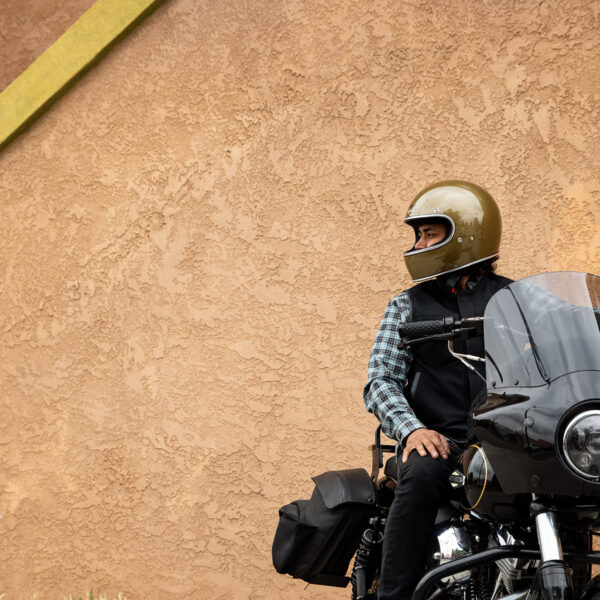 Casco Vintage Biltwell GRINGO ( ECE 22.06) - Ugly Gold Metallic