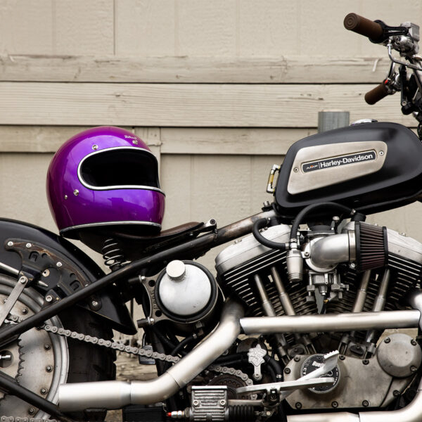 Casco Vintage Biltwell GRINGO ( ECE 22.06) - Metallic Grape