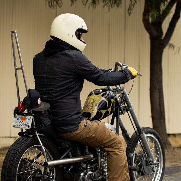 Casco Vintage Biltwell GRINGO ( ECE 22.06) - Vintage White
