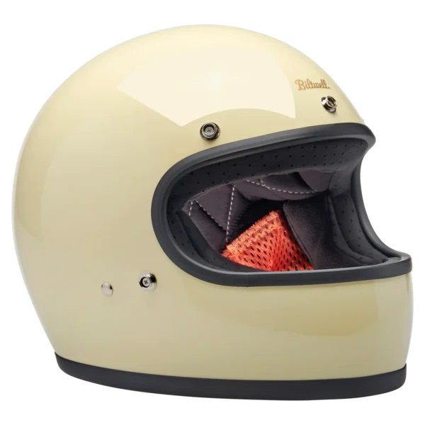 Casco Vintage Biltwell GRINGO ( ECE 22.06) - Vintage White
