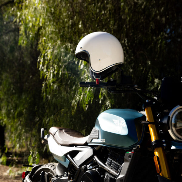 Casco Vintage Biltwell Bonanza - Gloss White