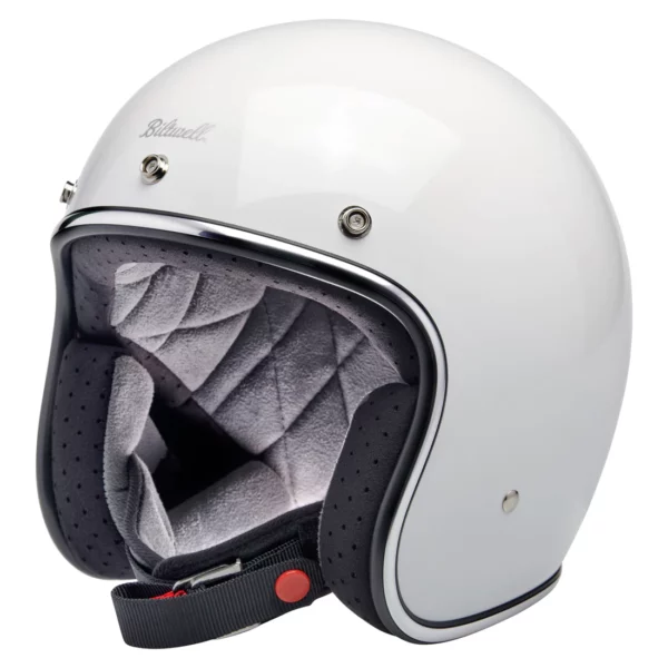 Casco Vintage Biltwell Bonanza - Gloss White