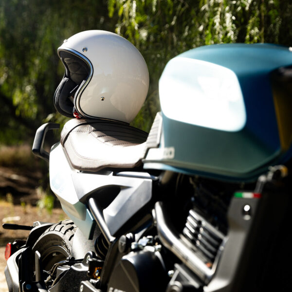 Casco Vintage Biltwell Bonanza - Gloss White