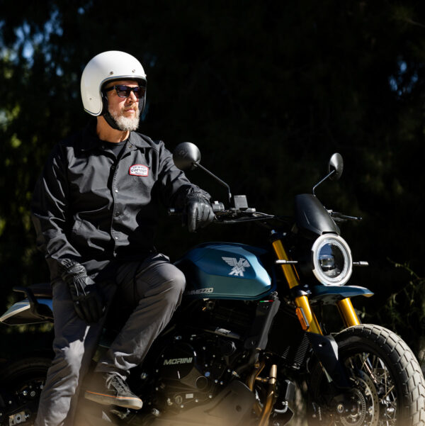 Casco Vintage Biltwell Bonanza - Gloss White