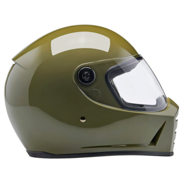 Lane Splitter ECE R22.06 - Gloss Olive Green - Imagen 10