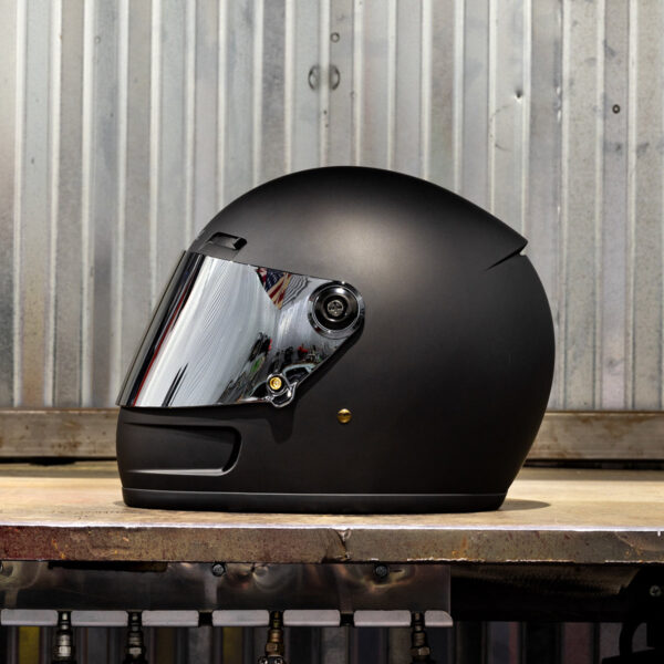 Visor Cromado Espejos (Chrome Mirror) para Biltwell Gringo SV y Gringo S ECE R22.06