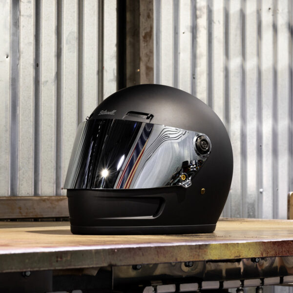Visor Cromado Espejos (Chrome Mirror) para Biltwell Gringo SV y Gringo S ECE R22.06