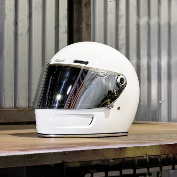 Visor Cromado Espejos (Chrome Mirror) para Biltwell Gringo SV y Gringo S ECE R22.06