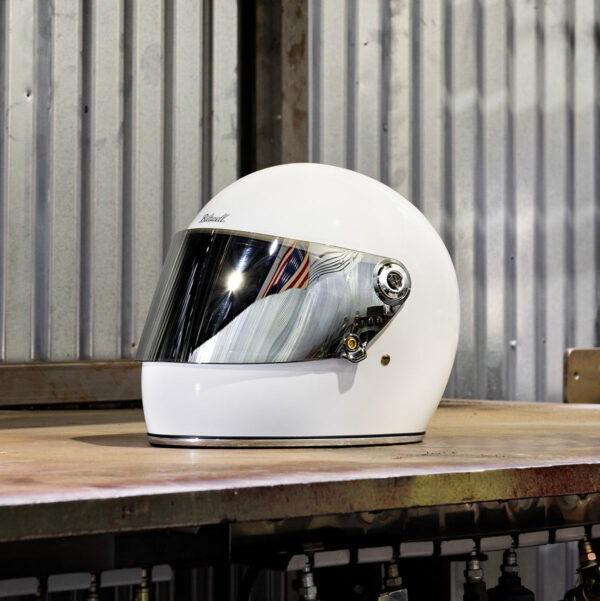 Visor Cromado Espejos (Chrome Mirror) para Biltwell Gringo SV y Gringo S ECE R22.06