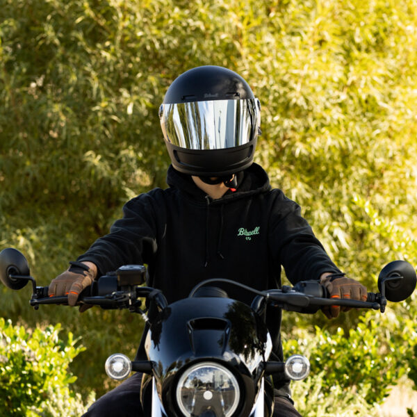 Visor Cromado Espejos (Chrome Mirror) para Biltwell Gringo SV y Gringo S ECE R22.06