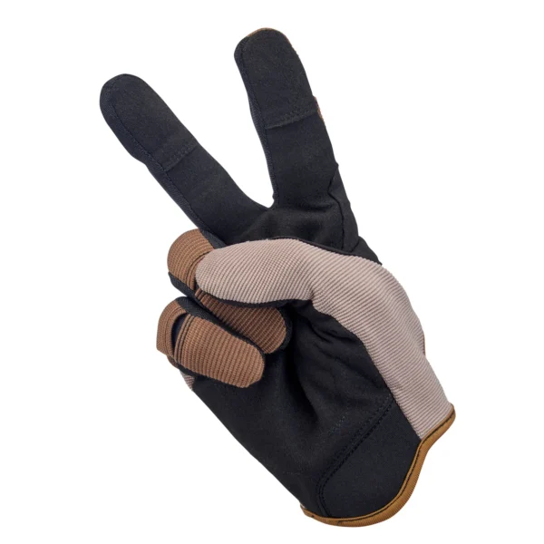 Imagen de Guante Moto Gloves de Biltwell en color Coyote y Negro.