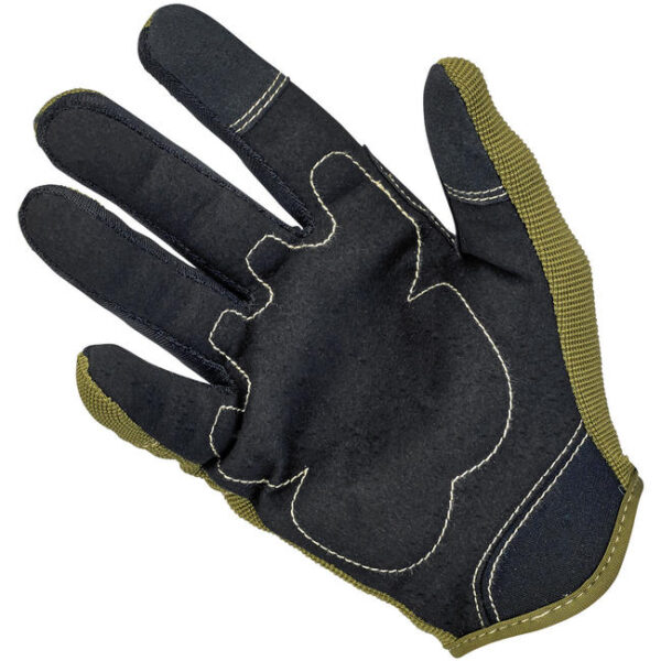 Imagen de Guante Moto Gloves de Biltwell en color Olive y Negro.