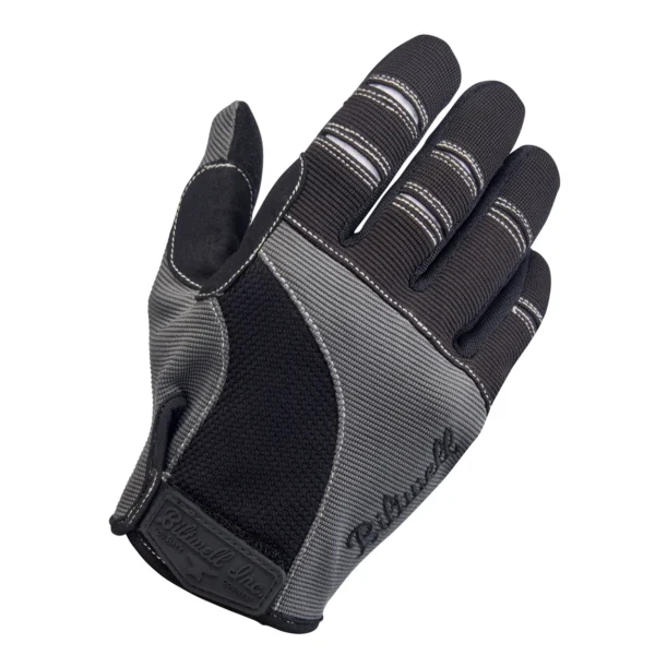 Imagen de Guante Moto Gloves de Biltwell en color Gris y Negro.