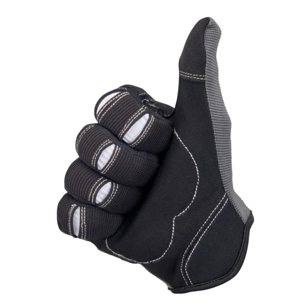 Imagen de Guante Moto Gloves de Biltwell en color Gris y Negro.