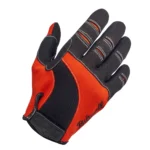 Guante Vintage MOTO GLOVES de Biltwell en color Orange y Negro.