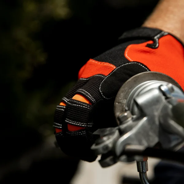 Guante Vintage MOTO GLOVES de Biltwell en color Orange y Negro.