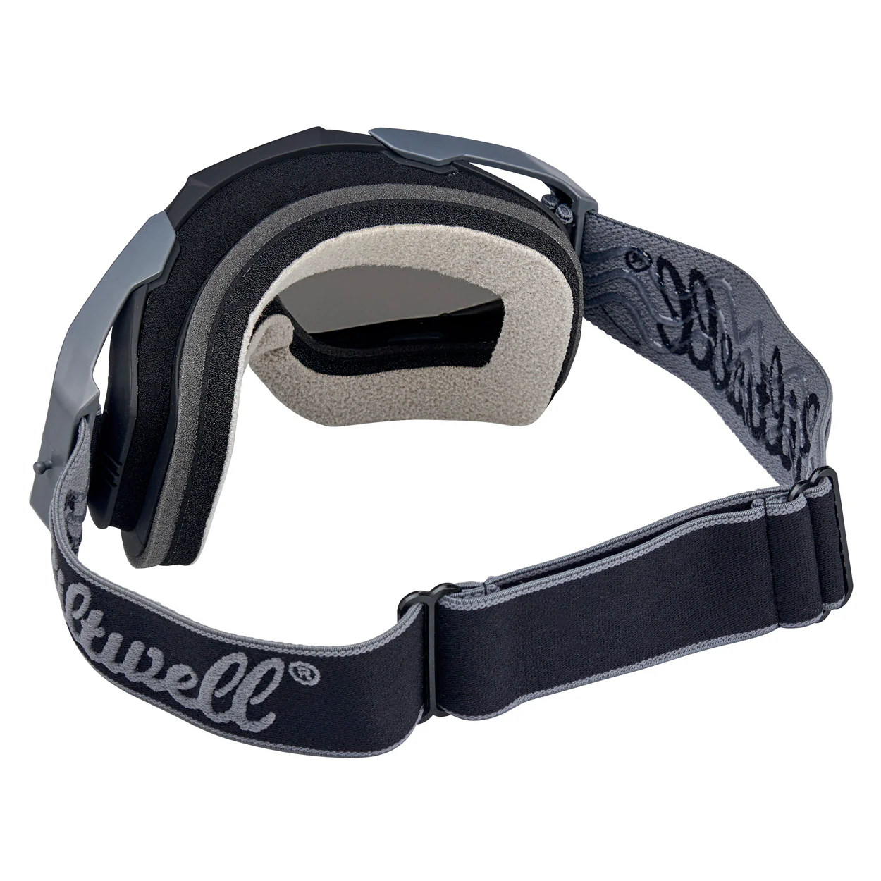 Lentes de Moto Biltwell "Ridgeline Goggles - Script Grey"