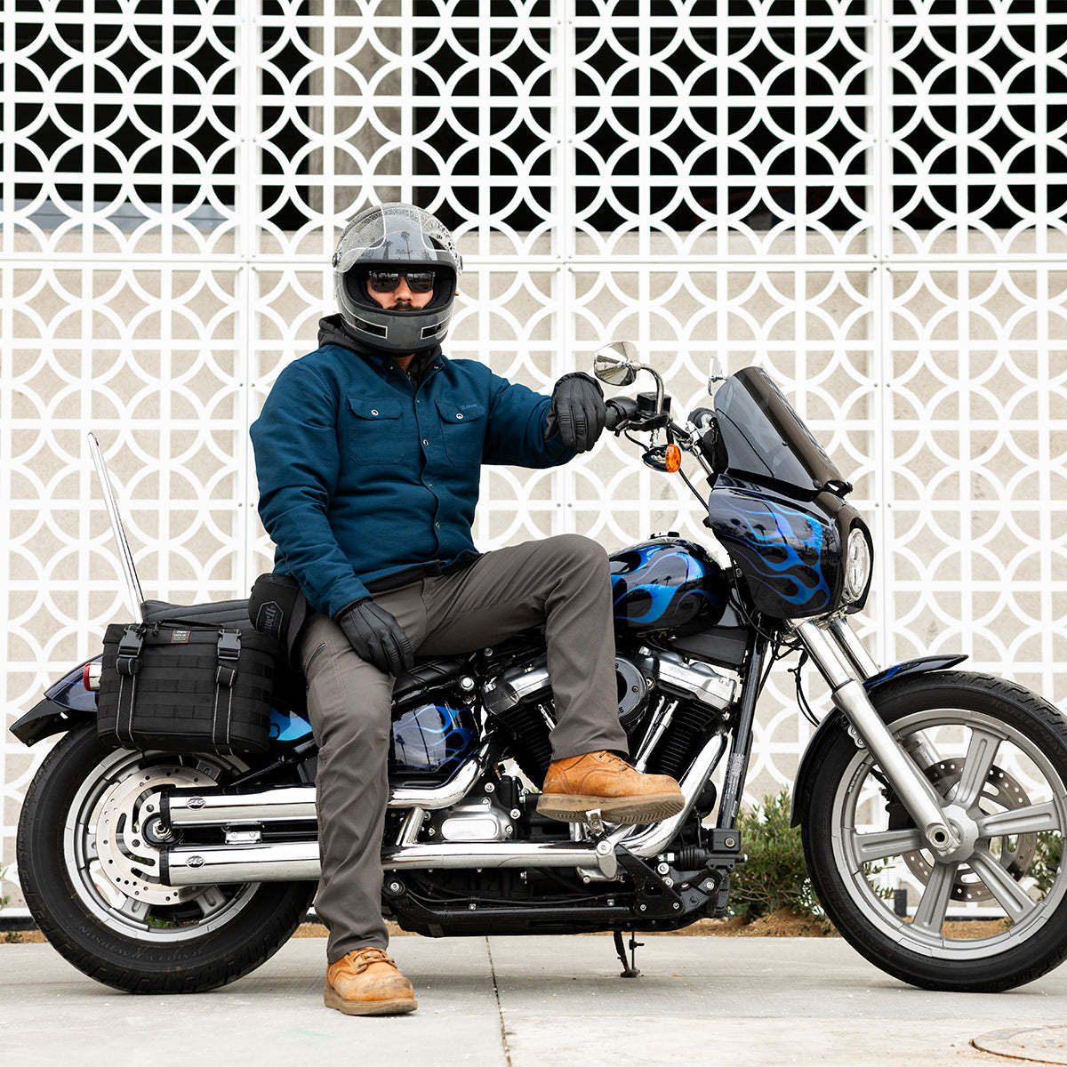 Gringo S (ECE 22.06) - Gloss Storm Grey / Black Tracker - Imagen 18