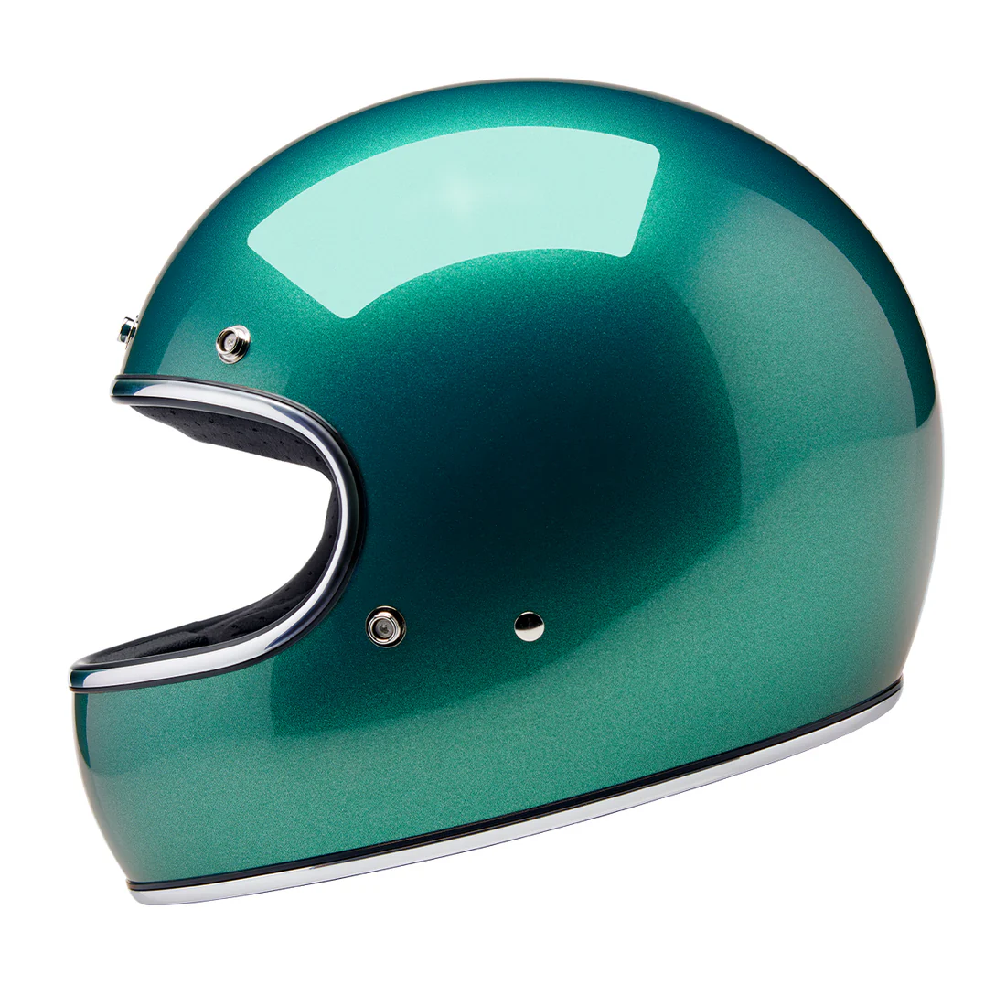 METALLIC CATALINA - Biltwell GRINGO, es un casco estilo vintage integral con certificacion europea ECE 22.06