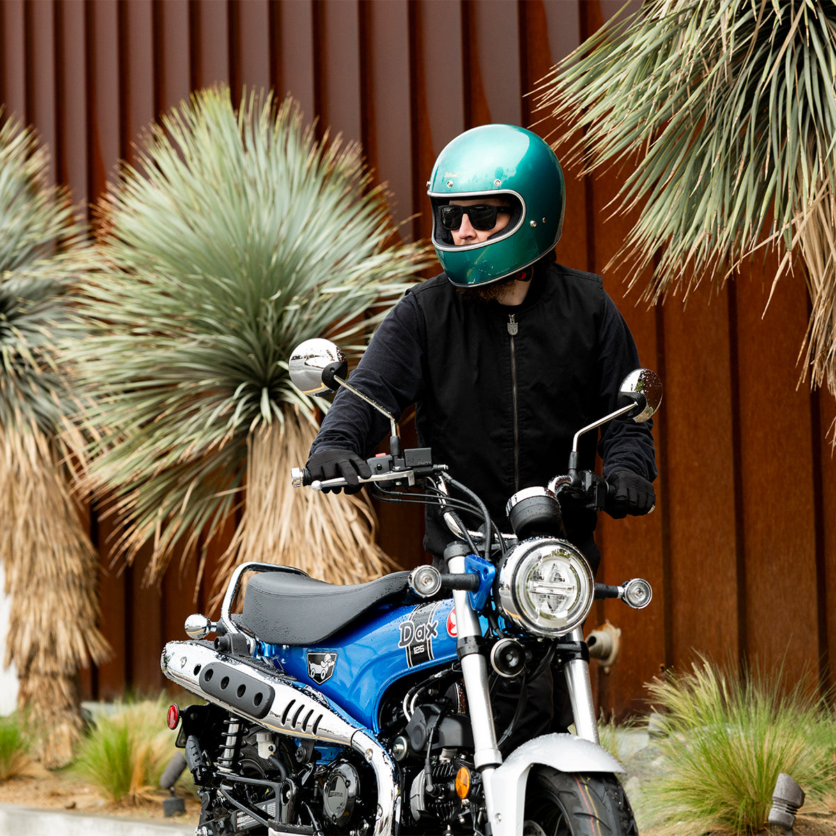 METALLIC CATALINA - Biltwell GRINGO, es un casco estilo vintage integral con certificacion europea ECE 22.06