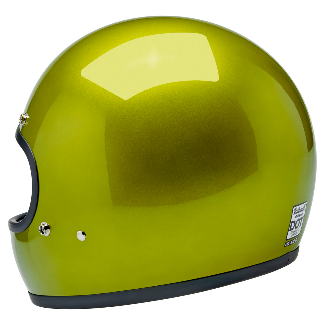 Casco Biltwell - Gringo ECE 2206 - Metallic Lime - Imagen 7