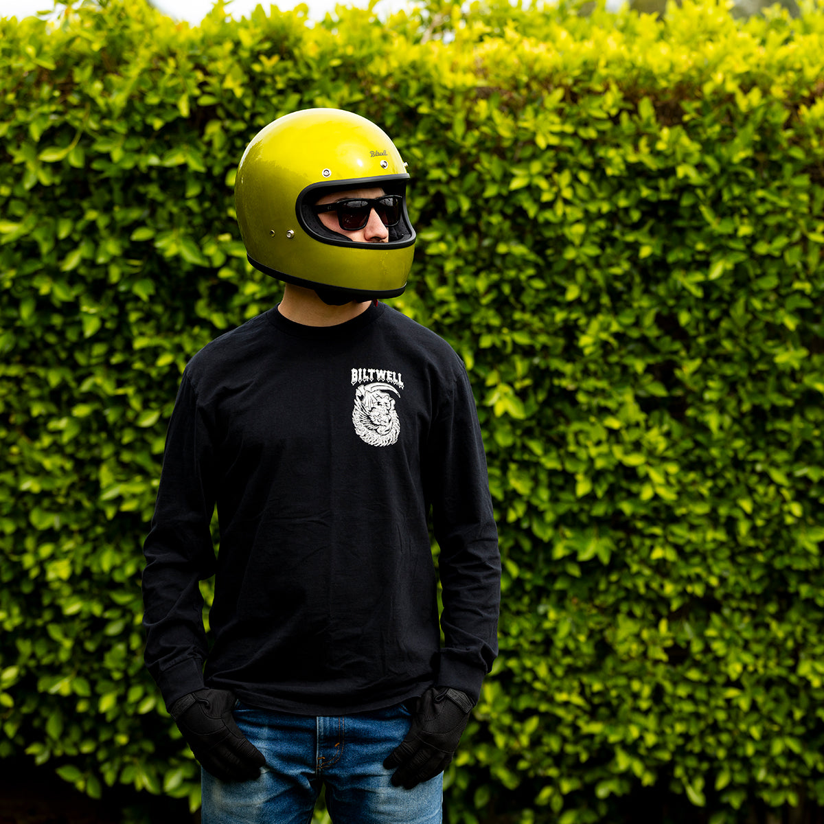 Casco Biltwell - Gringo ECE 2206 - Metallic Lime - Imagen 13