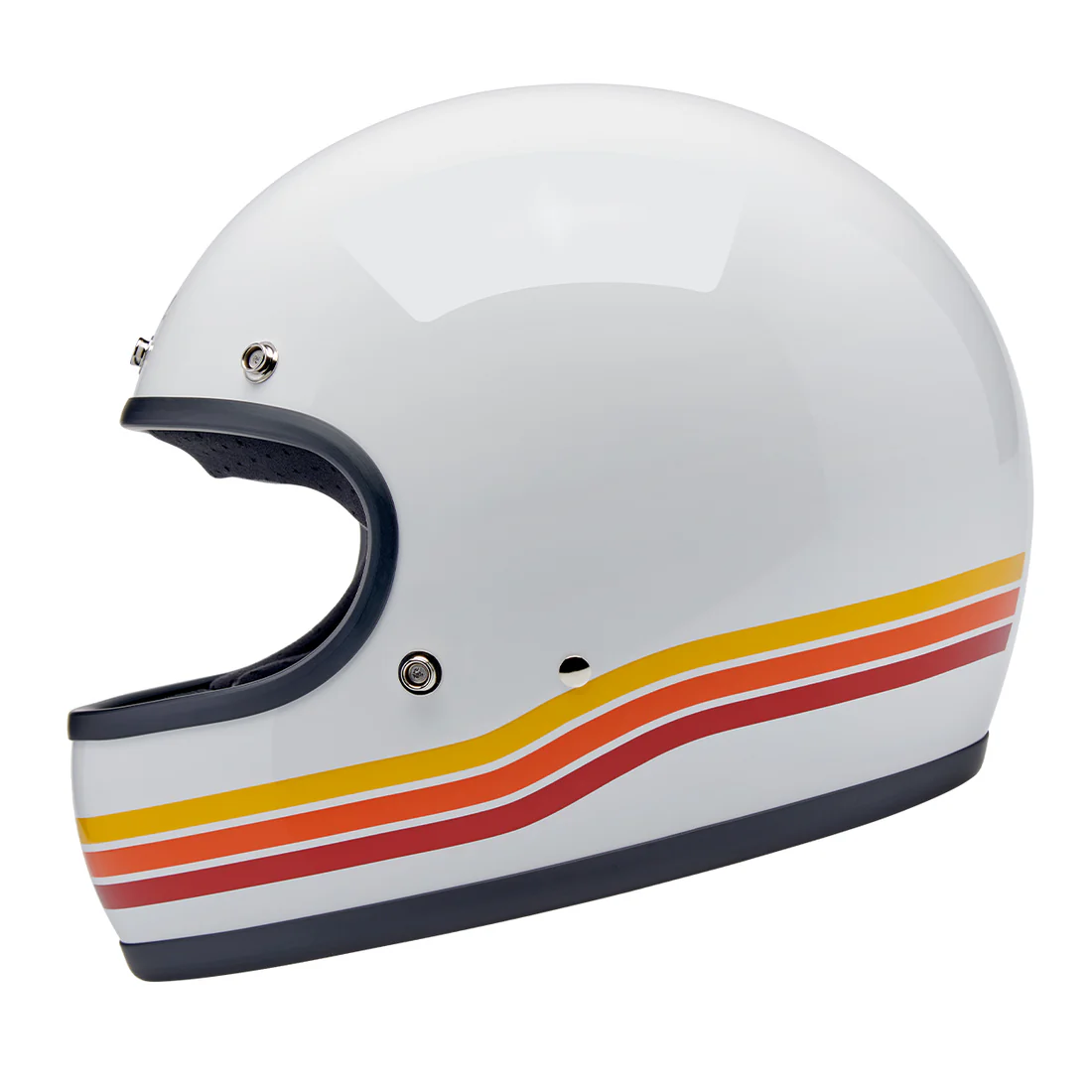 SUNSET SPECTRUM - Biltwell GRINGO, es un casco estilo vintage integral, con certificacion ece 2206