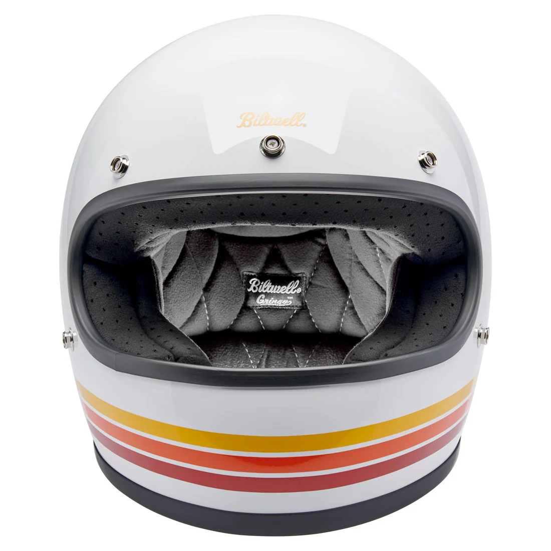 SUNSET SPECTRUM - Biltwell GRINGO, es un casco estilo vintage integral, con certificacion ece 2206