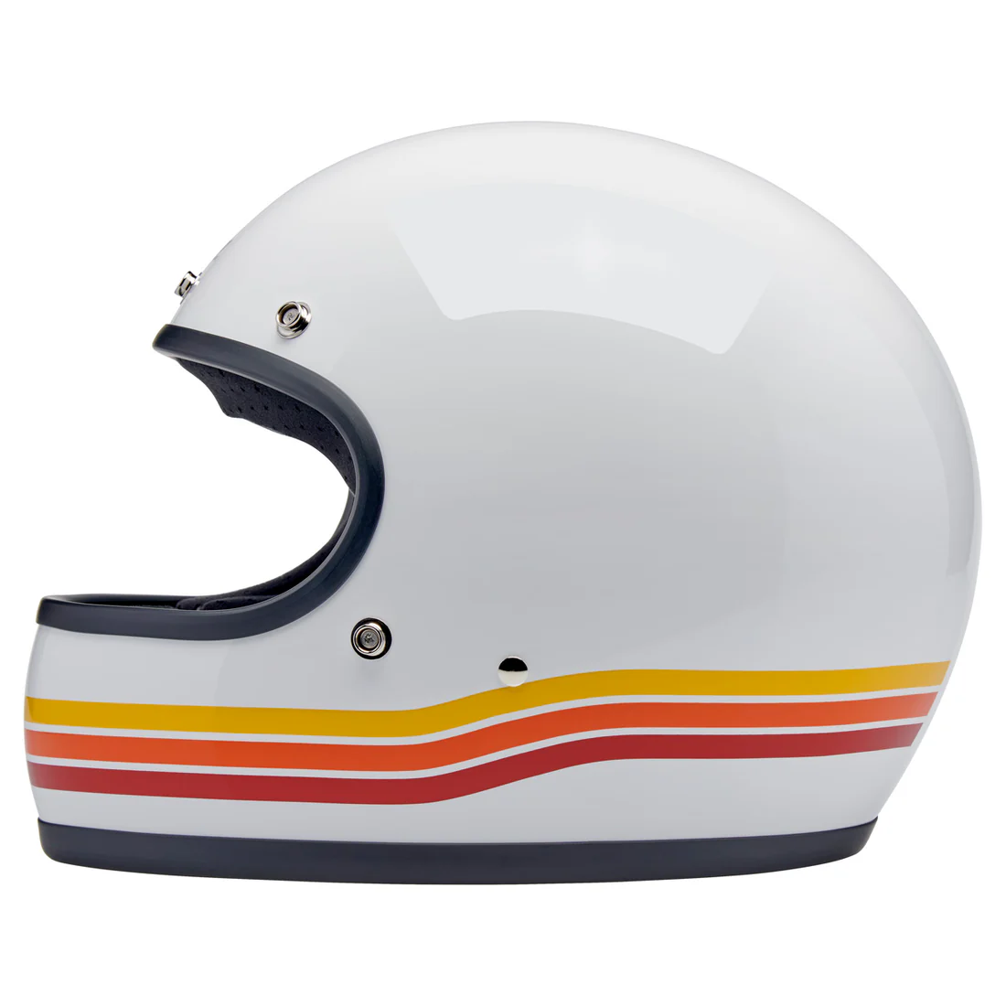 SUNSET SPECTRUM - Biltwell GRINGO, es un casco estilo vintage integral, con certificacion ece 2206