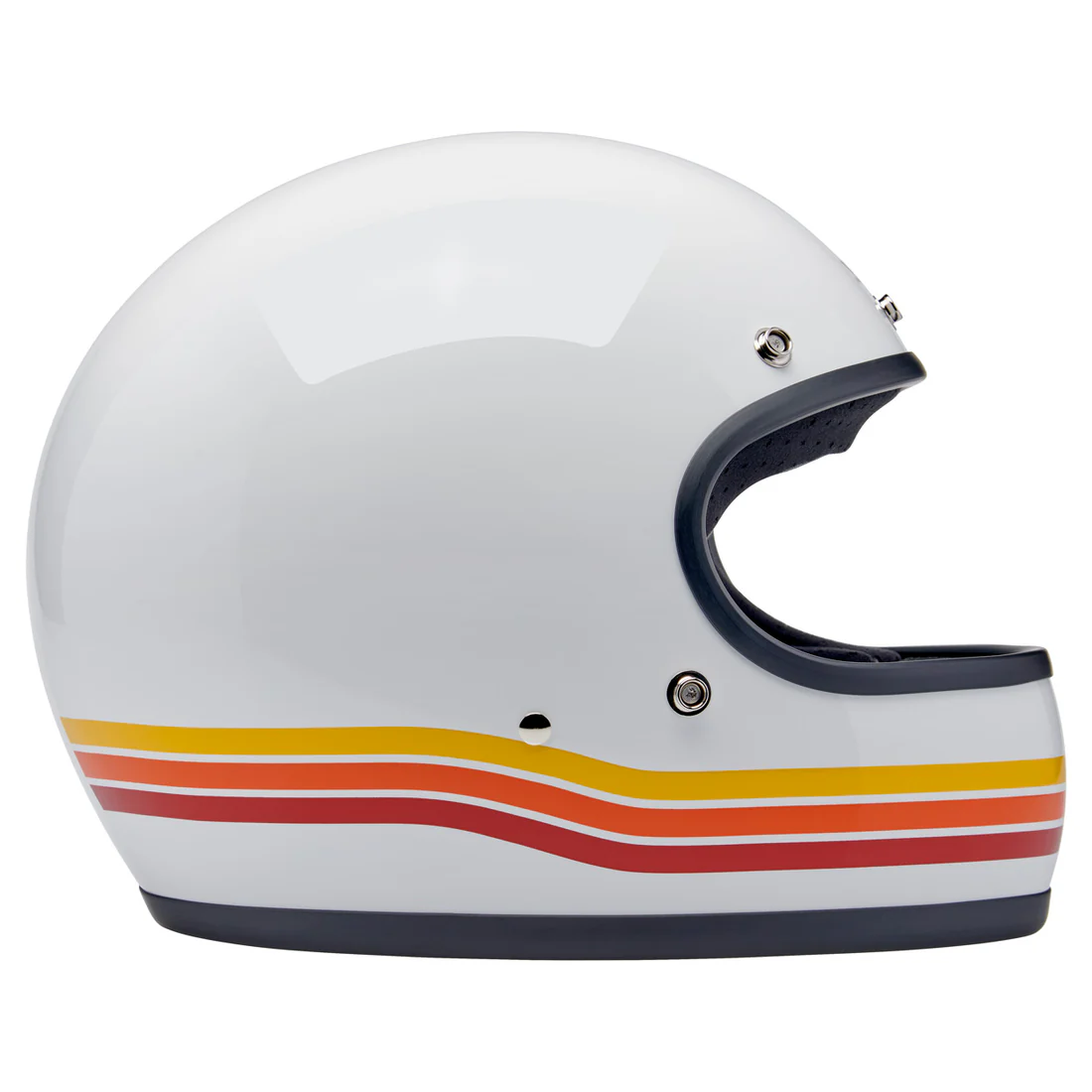 SUNSET SPECTRUM - Biltwell GRINGO, es un casco estilo vintage integral, con certificacion ece 2206