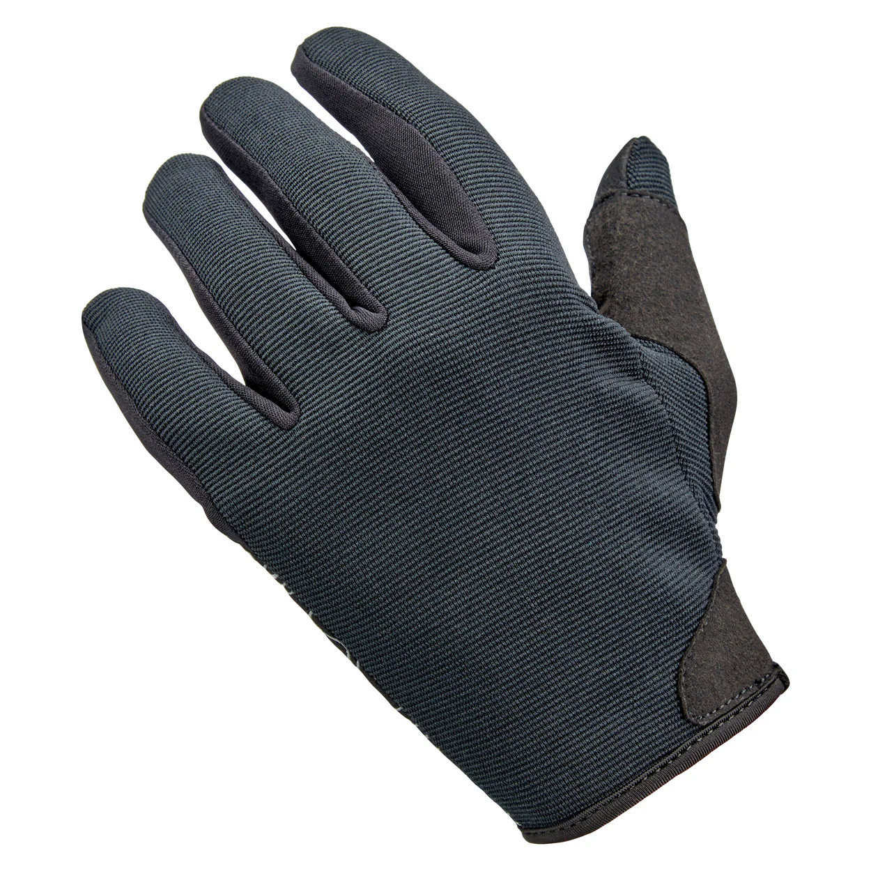 Ridgecrest Gloves -Blackout de Biltwell son guantes vintage ligeros y flexibles que ofrecen gran confort.