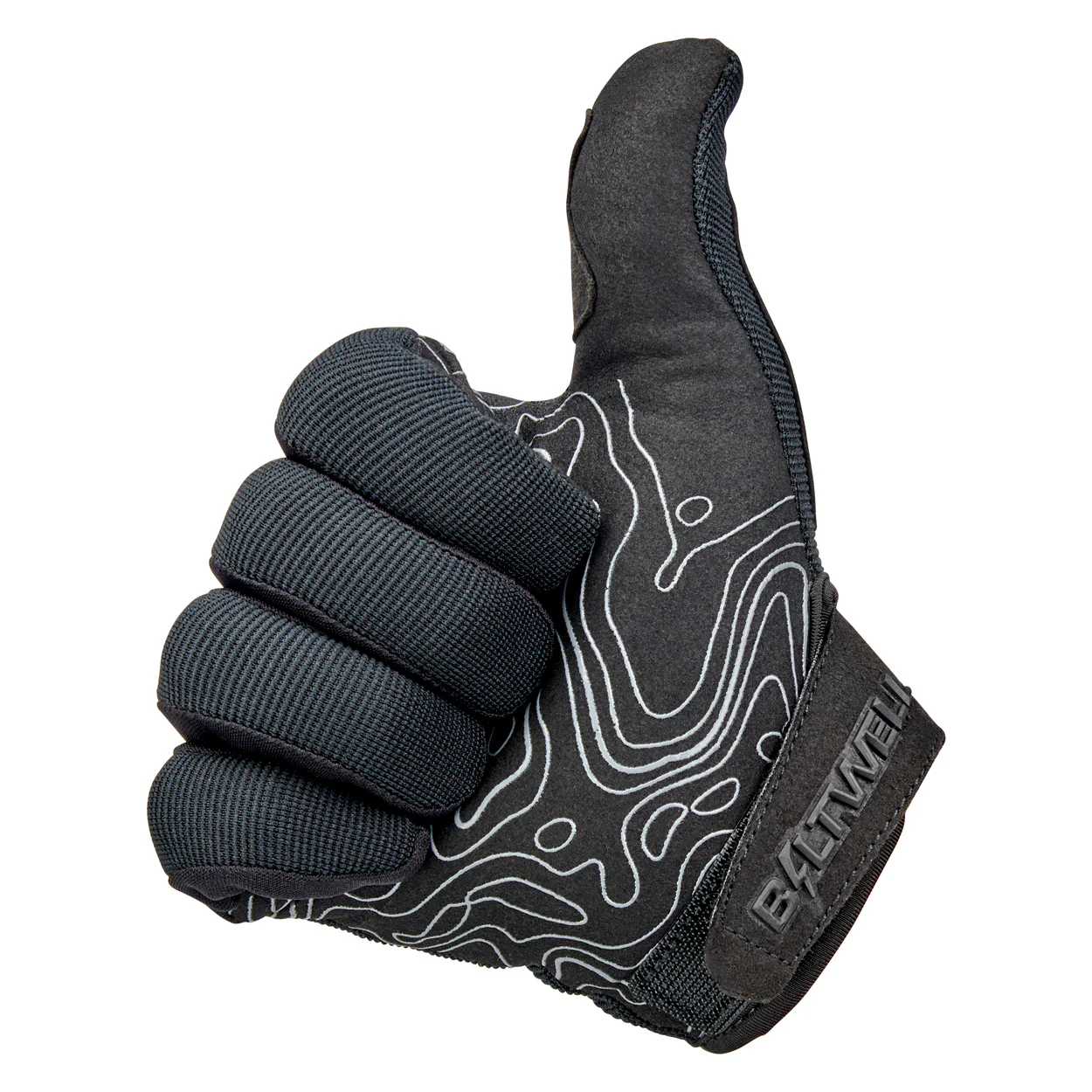 Ridgecrest Gloves -Blackout de Biltwell son guantes vintage ligeros y flexibles que ofrecen gran confort.
