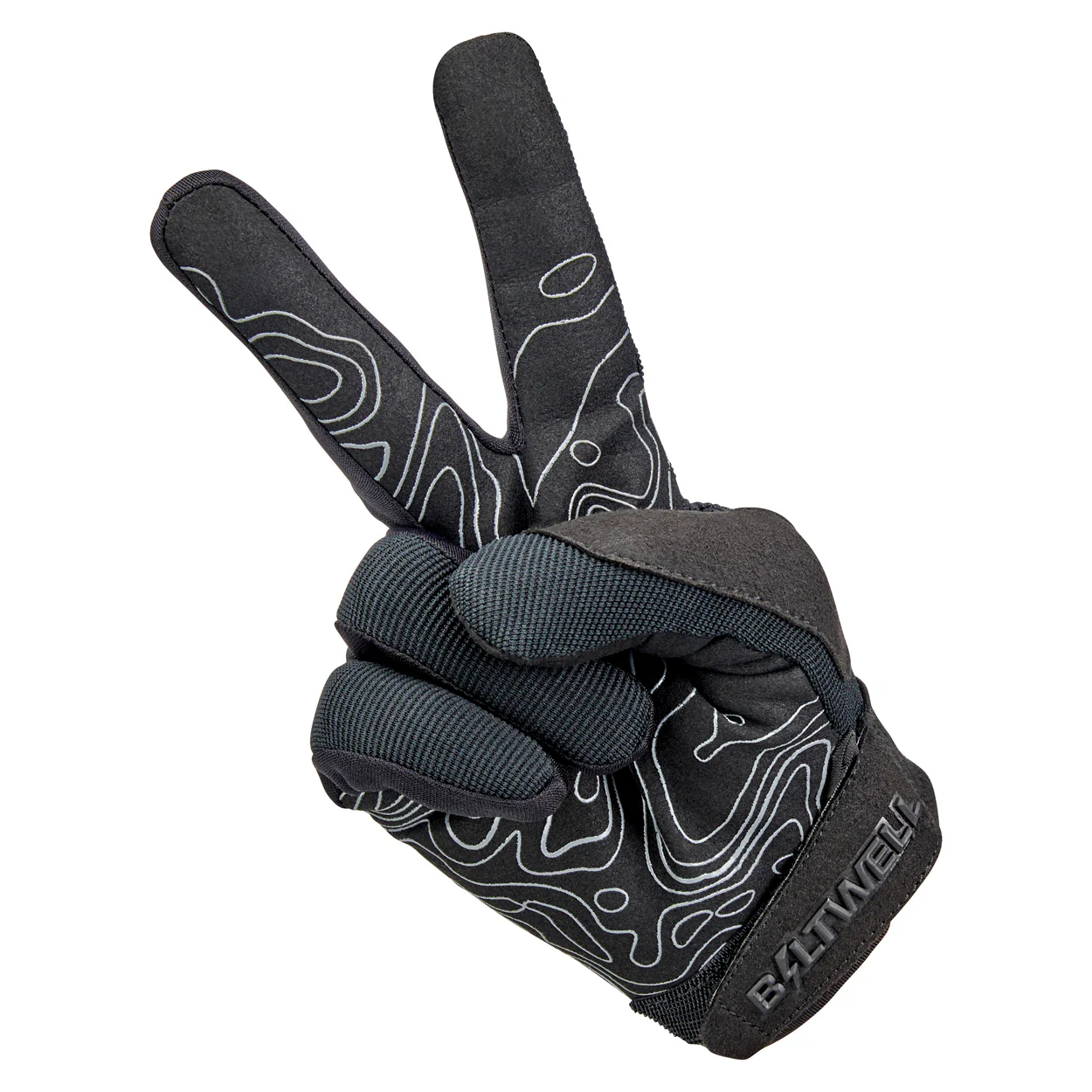 Ridgecrest Gloves -Blackout de Biltwell son guantes vintage ligeros y flexibles que ofrecen gran confort.