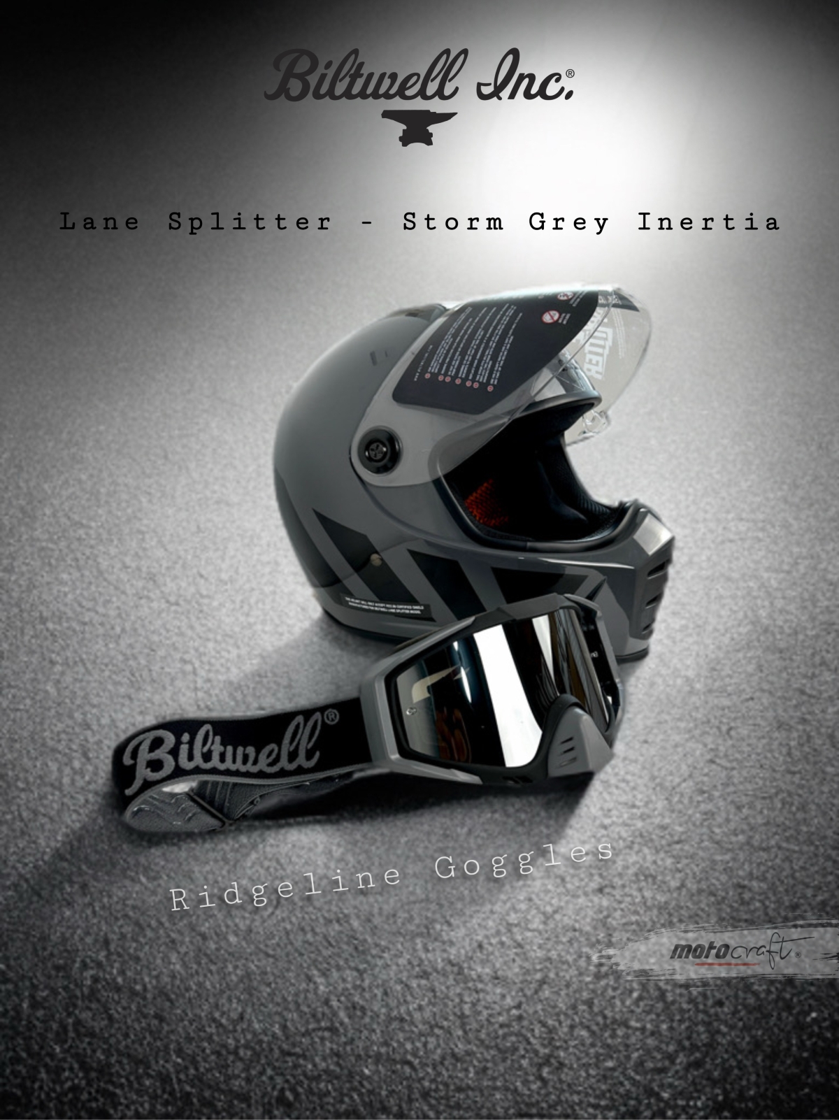Lane Splitter - Gloss Storm Grey Inertia - Full Pack - Imagen 5