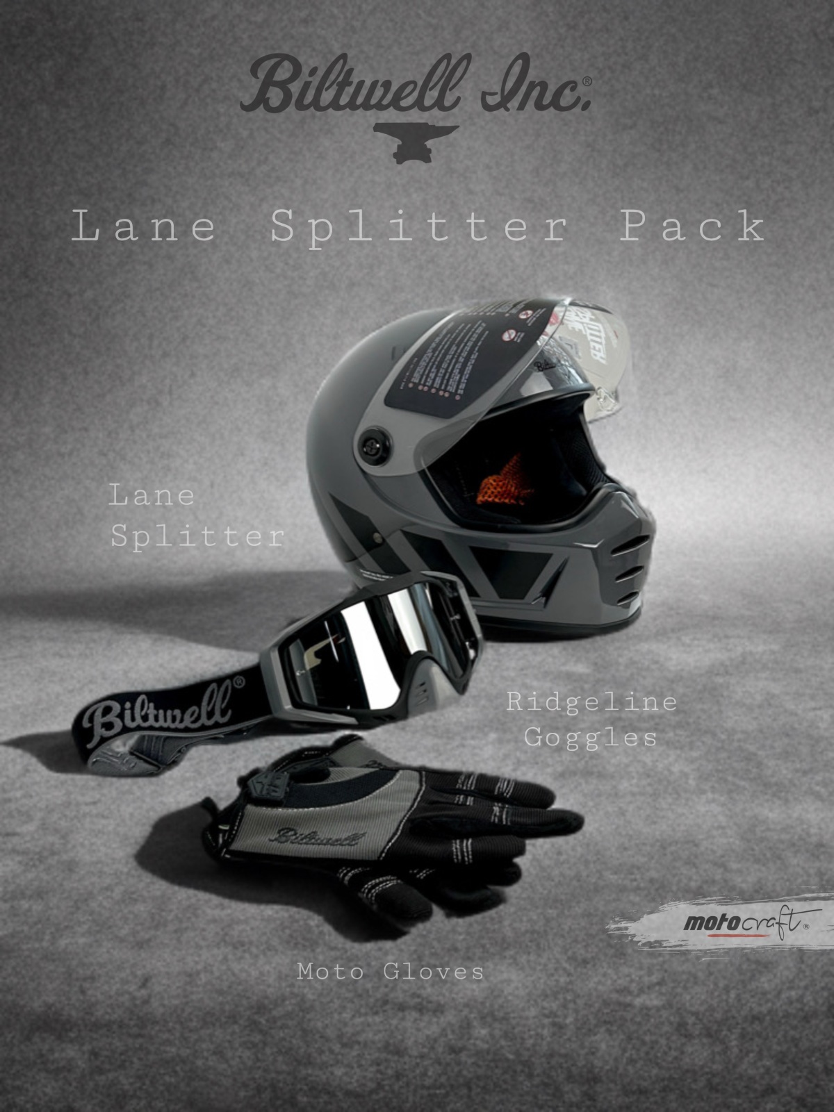 Lane Splitter - Gloss Storm Grey Inertia - Full Pack - Imagen 2