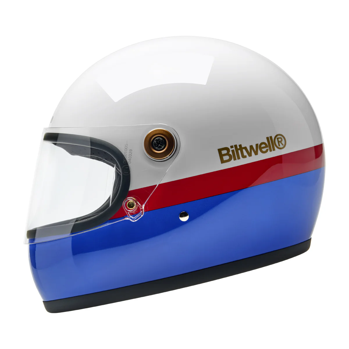 Casco Vintage, Gringo S Apex Gloss White de Biltwell