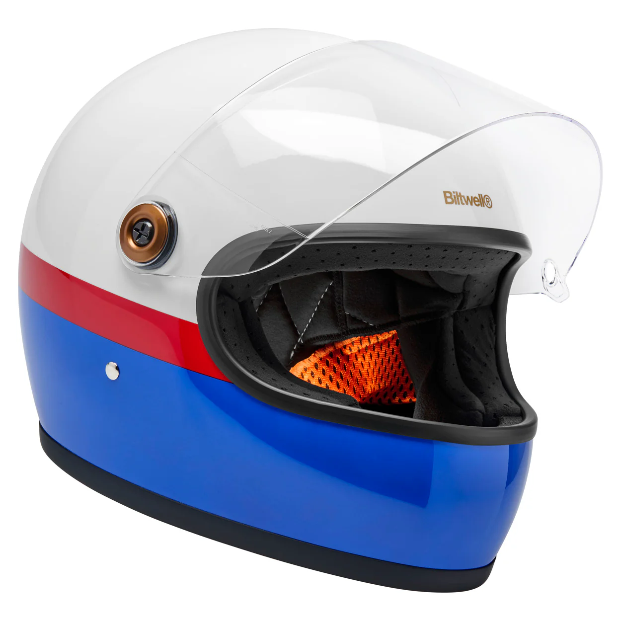 Casco Vintage, Gringo S Apex Gloss White de Biltwell