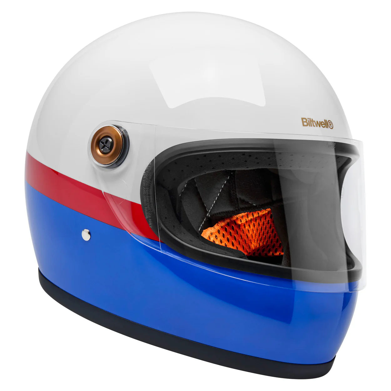 Casco Vintage, Gringo S Apex Gloss White de Biltwell