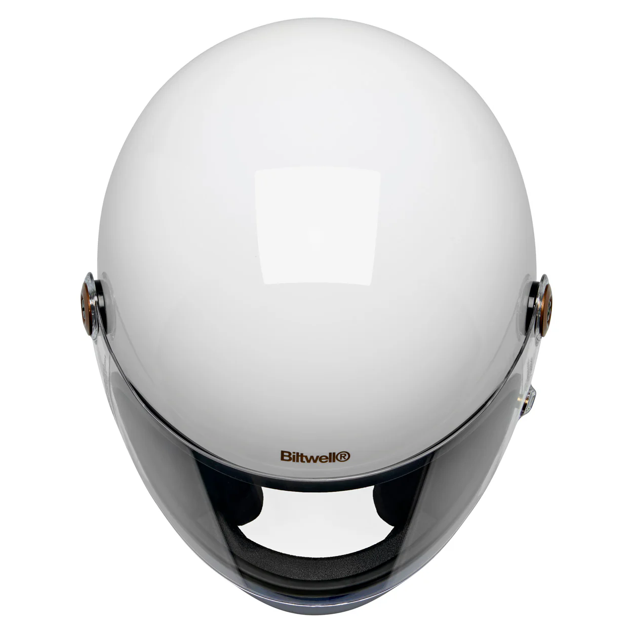 Casco Vintage, Gringo S Apex Gloss White de Biltwell