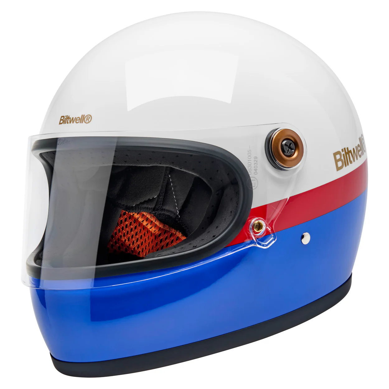 Casco Vintage, Gringo S Apex Gloss White de Biltwell