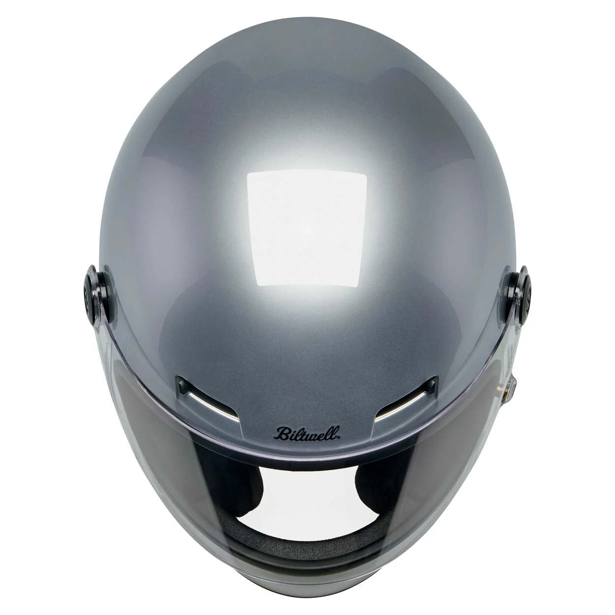 Casco Vintage, Gringo SV Gloss Silver de Biltwell