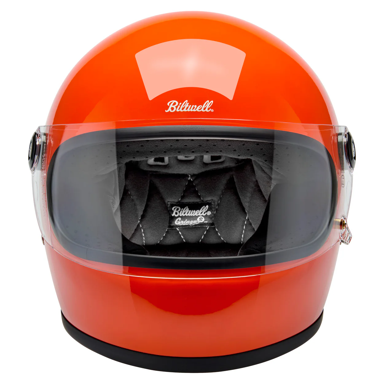 Casco Vintage, Gringo S Gloss Hazard Orange de Biltwell