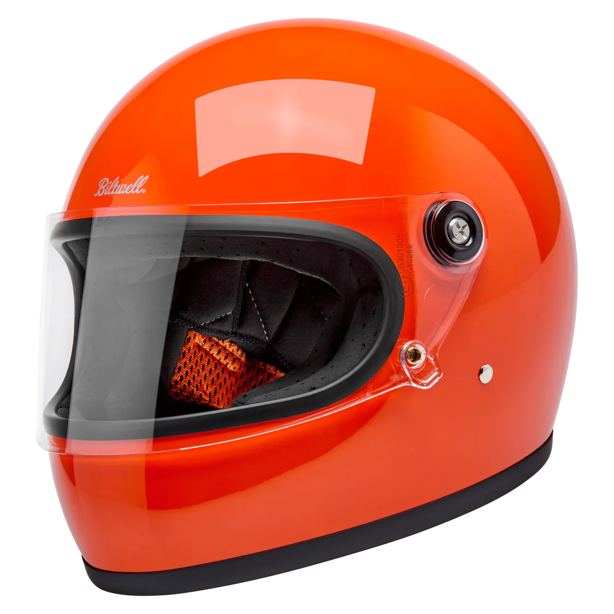 Casco Vintage, Gringo S Gloss Hazard Orange de Biltwell