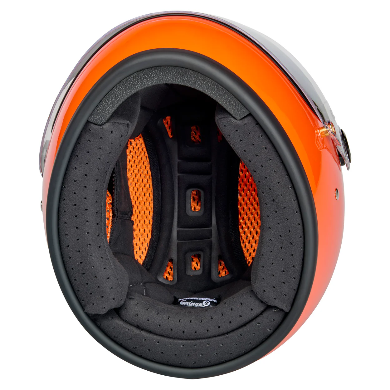 Casco Vintage, Gringo S Gloss Hazard Orange de Biltwell