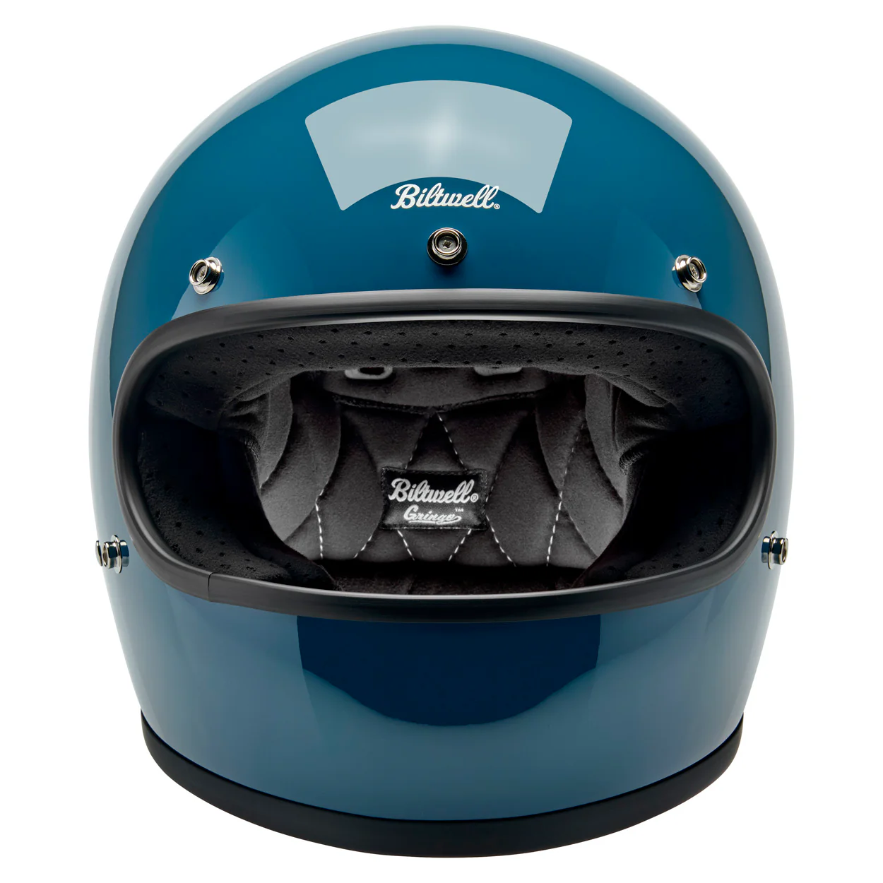 Casco Vintage, Gringo Gloss Greystone de Biltwell