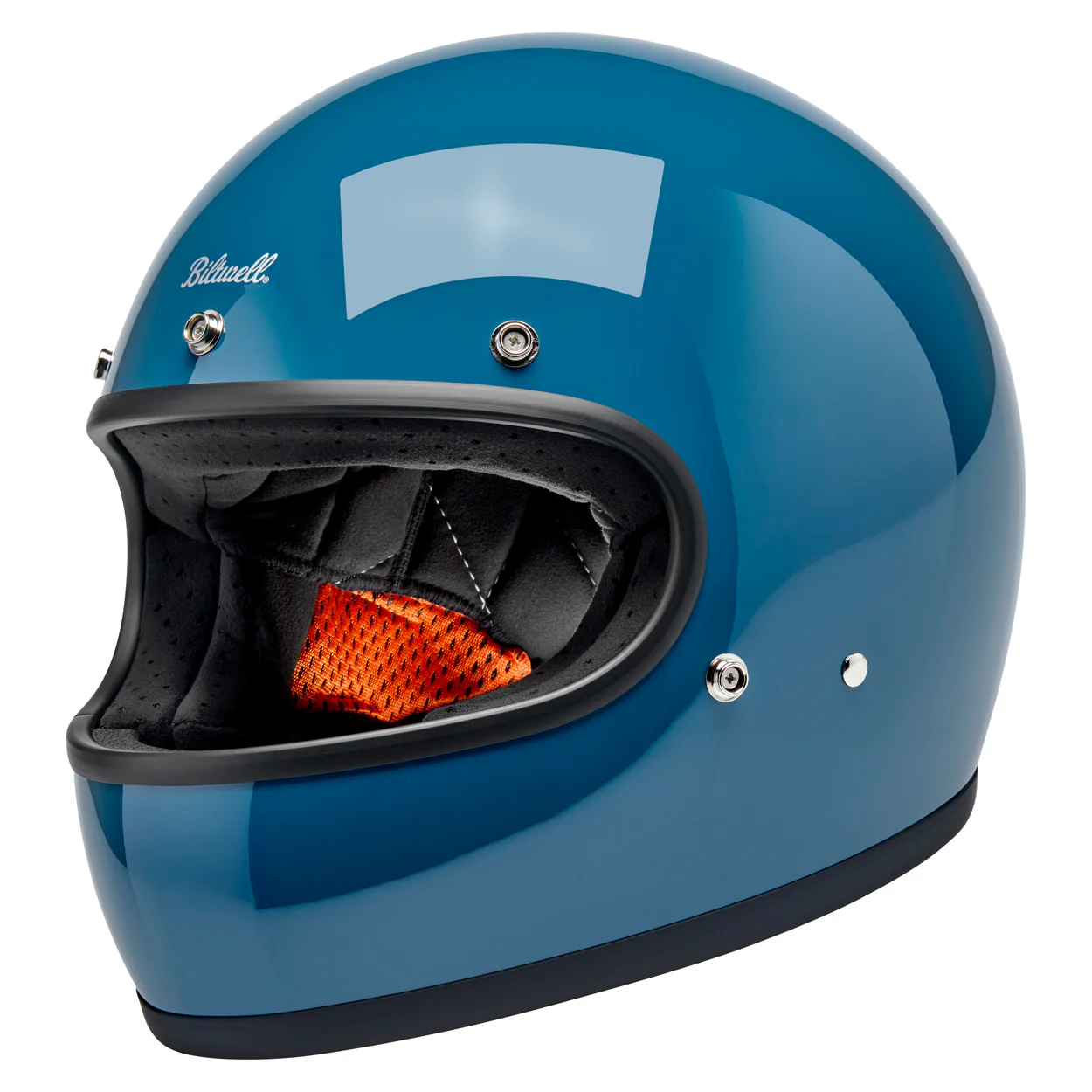Casco Vintage, Gringo Gloss Greystone de Biltwell