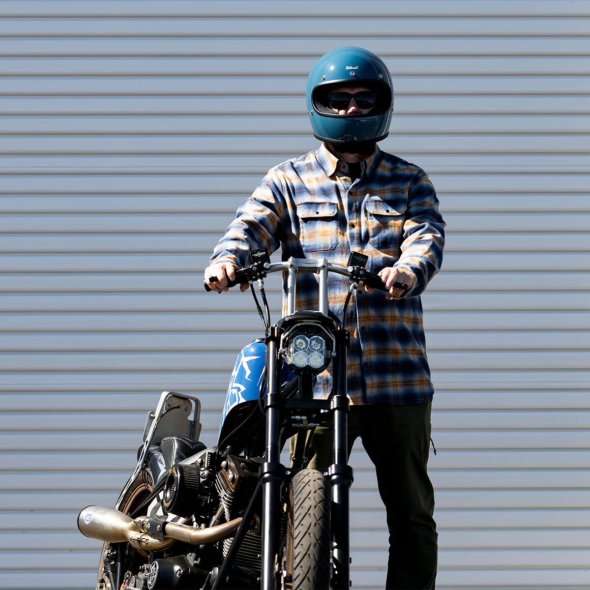 Casco Vintage, Gringo Gloss Greystone de Biltwell