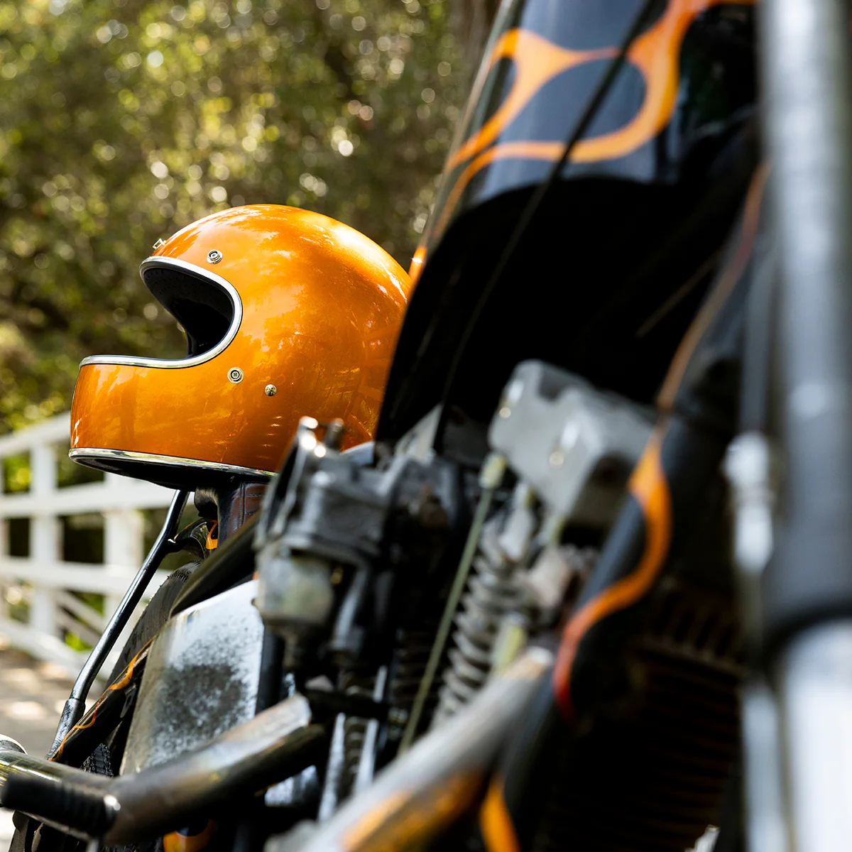 Casco Vintage, Gringo Metallic Sunburst de Biltwell