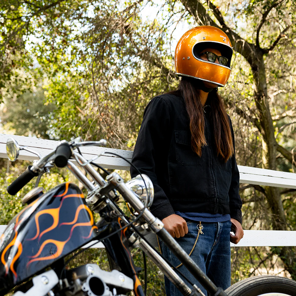 Casco Vintage, Gringo Metallic Sunburst de Biltwell